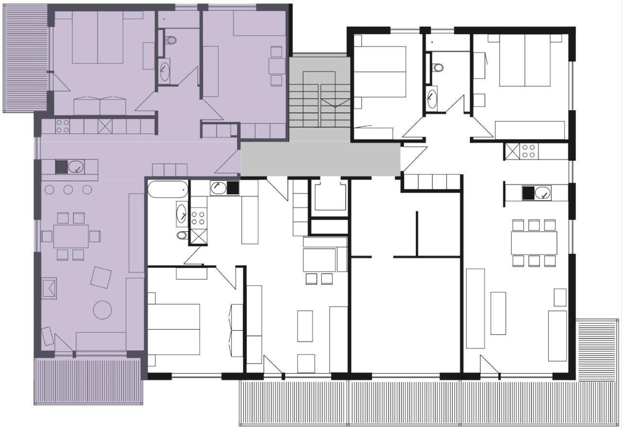 Myzermatt Monazit Apartment Ruang foto
